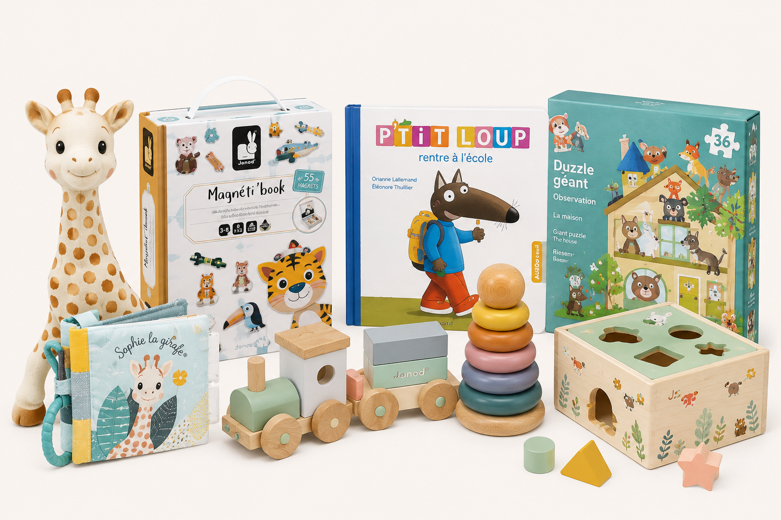 Cadeau bébé & enfant : idées par âge de 0 à 6 ans | LeoLudo