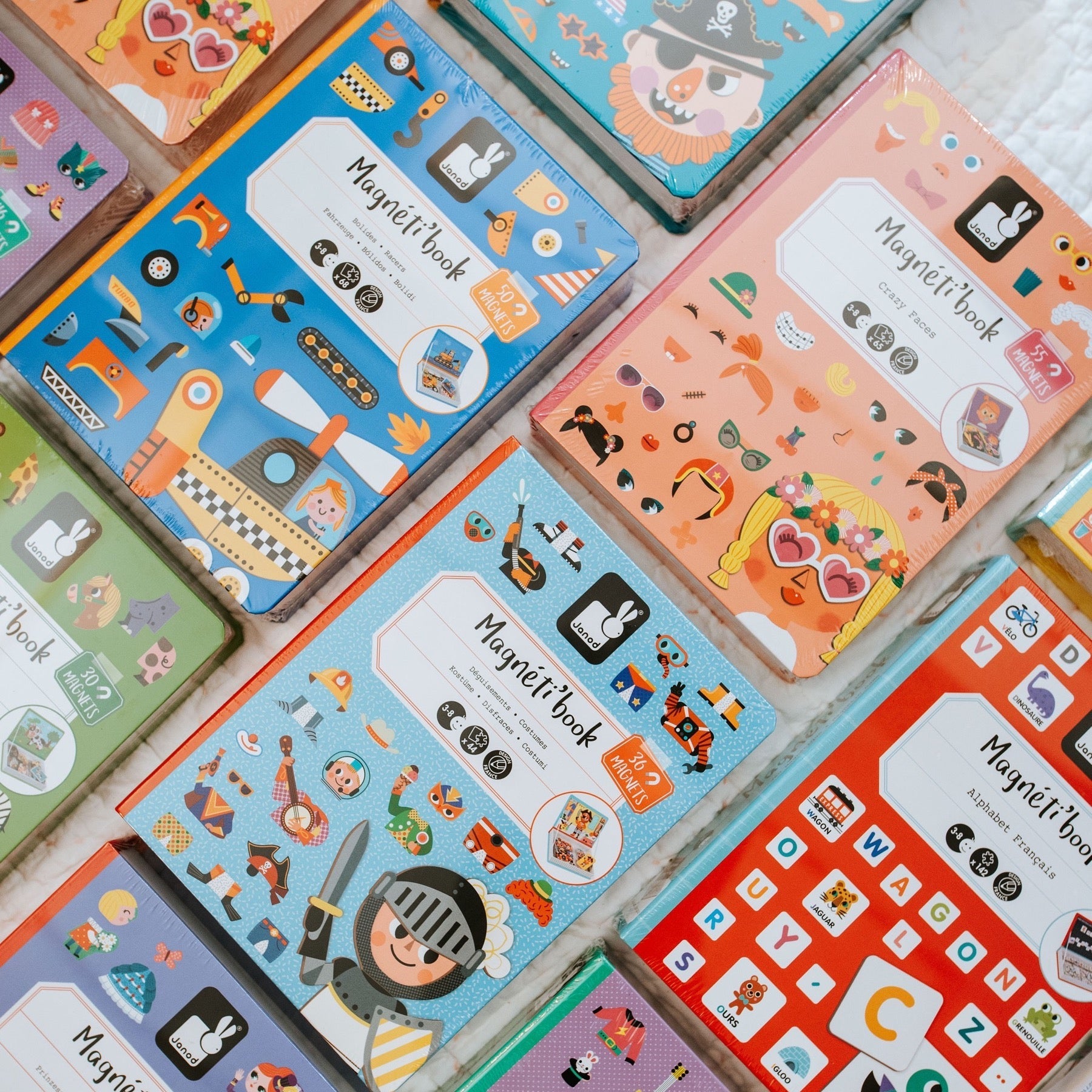 Magnétibooks de Janod-Boutique LeoLudo