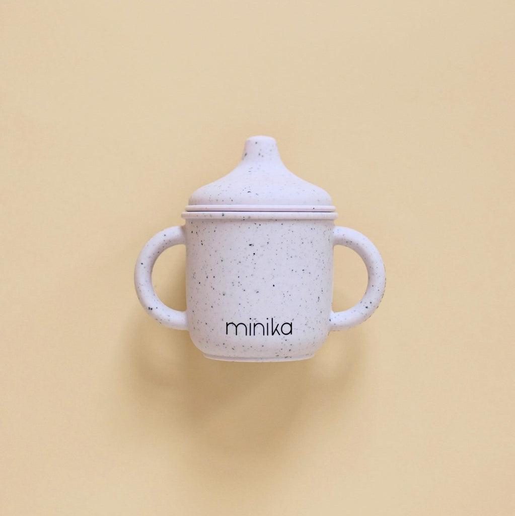 Tasse à bec en silicone - Lavender-Minika-Boutique LeoLudo