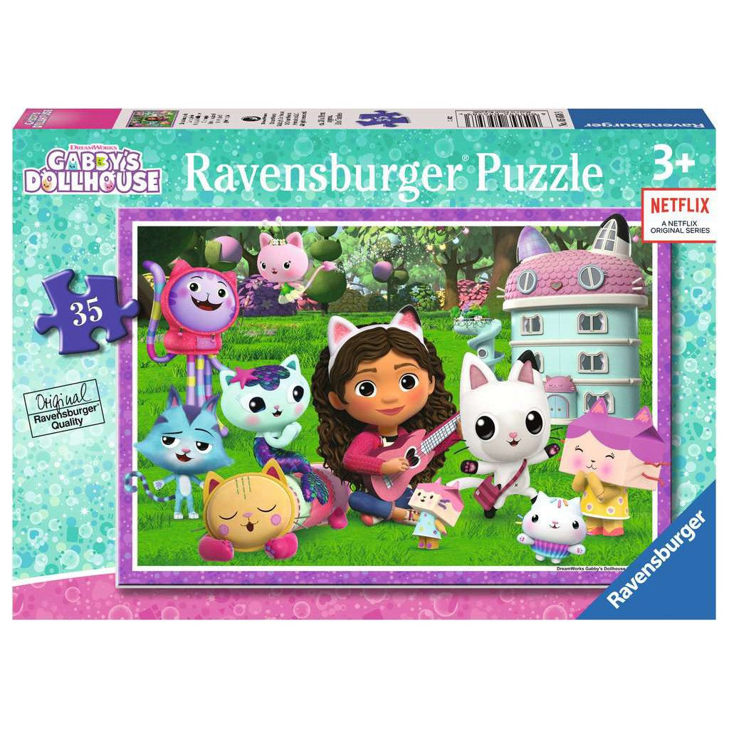 Puzzle Gabby's Dollhouse (35 pcs)-Ravensburger-Boutique LeoLudo