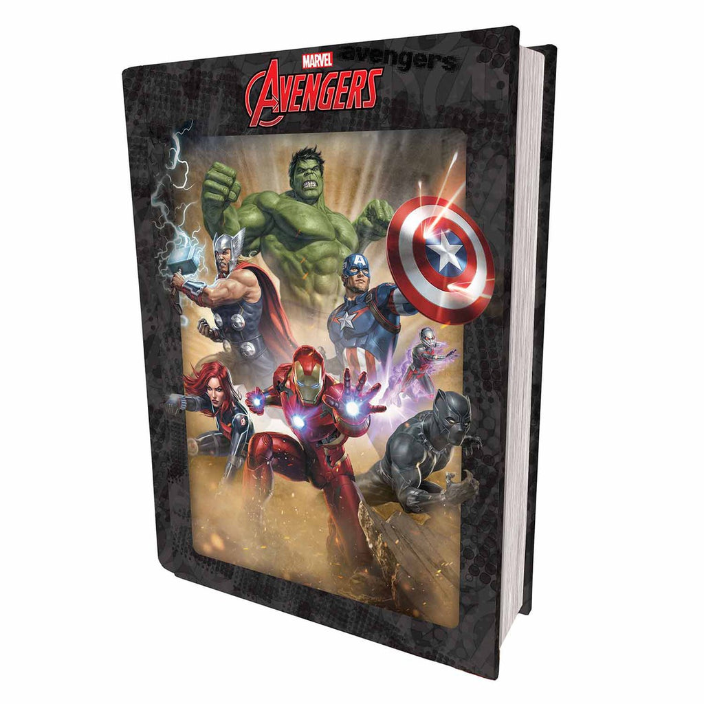 Puzzle-livre lenticulaire - Super-héros Marvel (300 pcs)-Prime 3d-Boutique LeoLudo