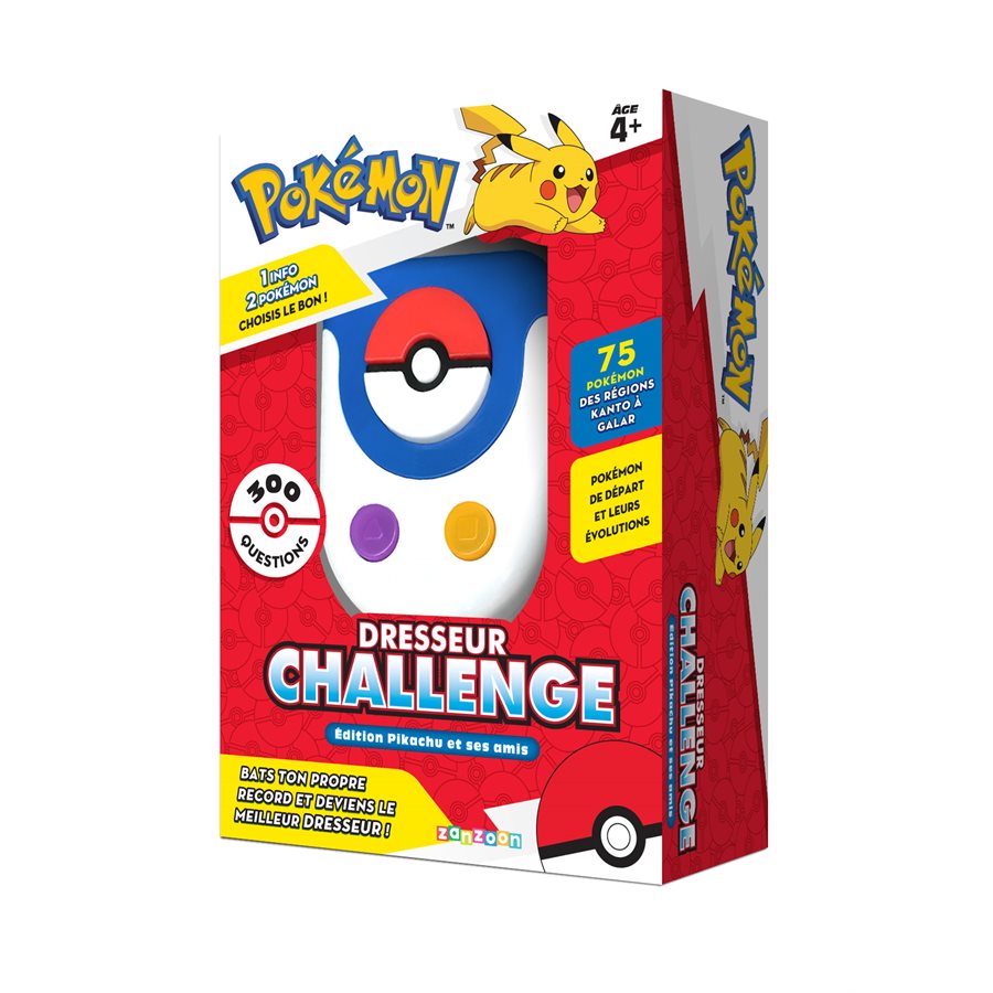 Pokémon Dresseur Challenge-zanzoon-Boutique LeoLudo