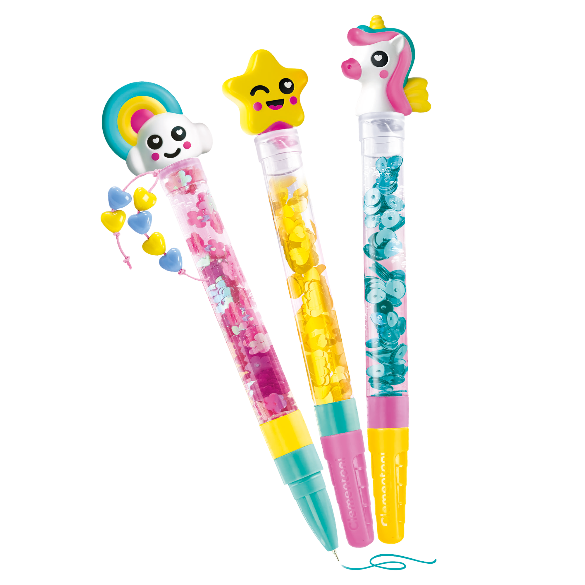 Idea - Crée tes stylos Fantaisie - Clementoni - Boutique LeoLudo
