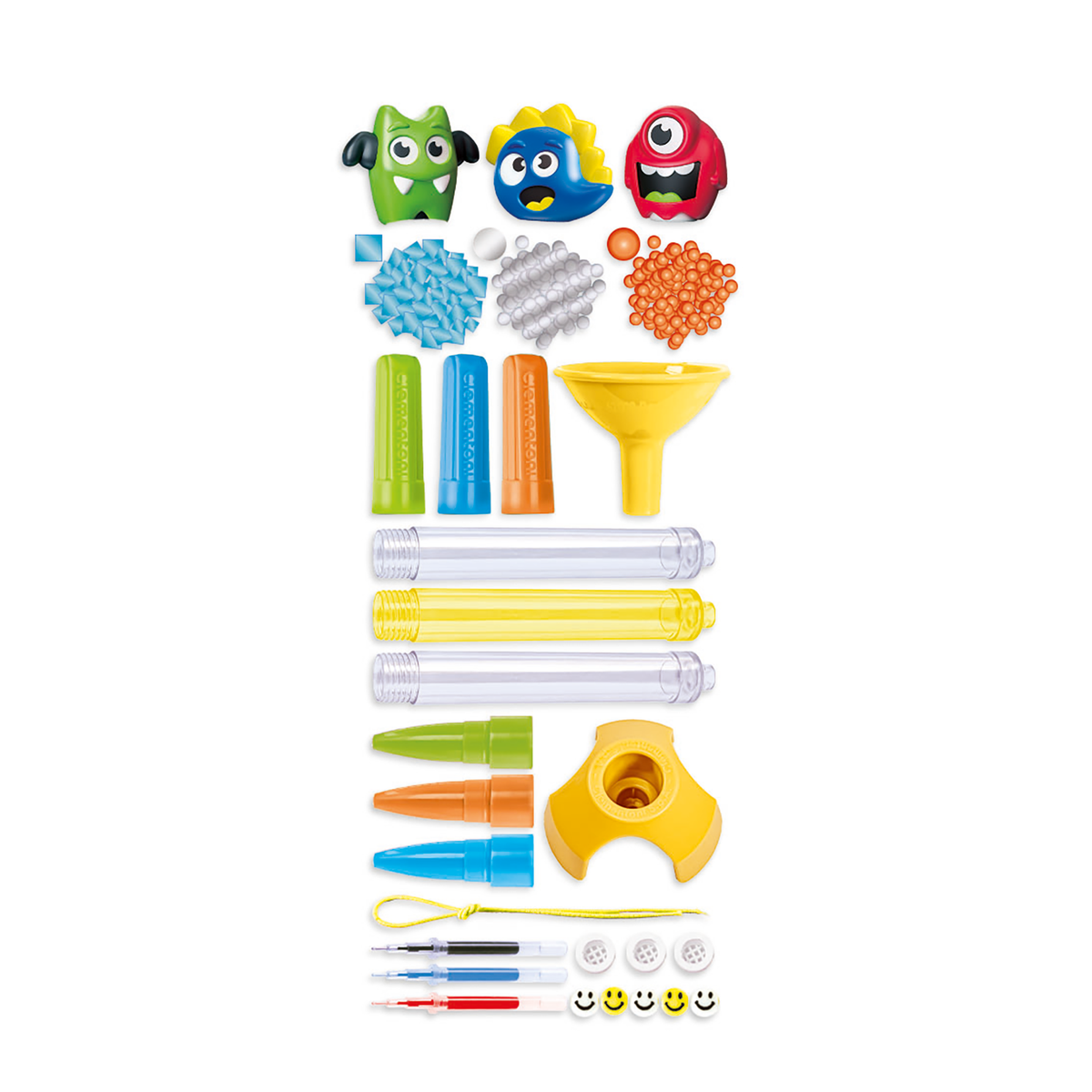 Idea - Crée tes stylos Monstres - Clementoni - Boutique LeoLudo