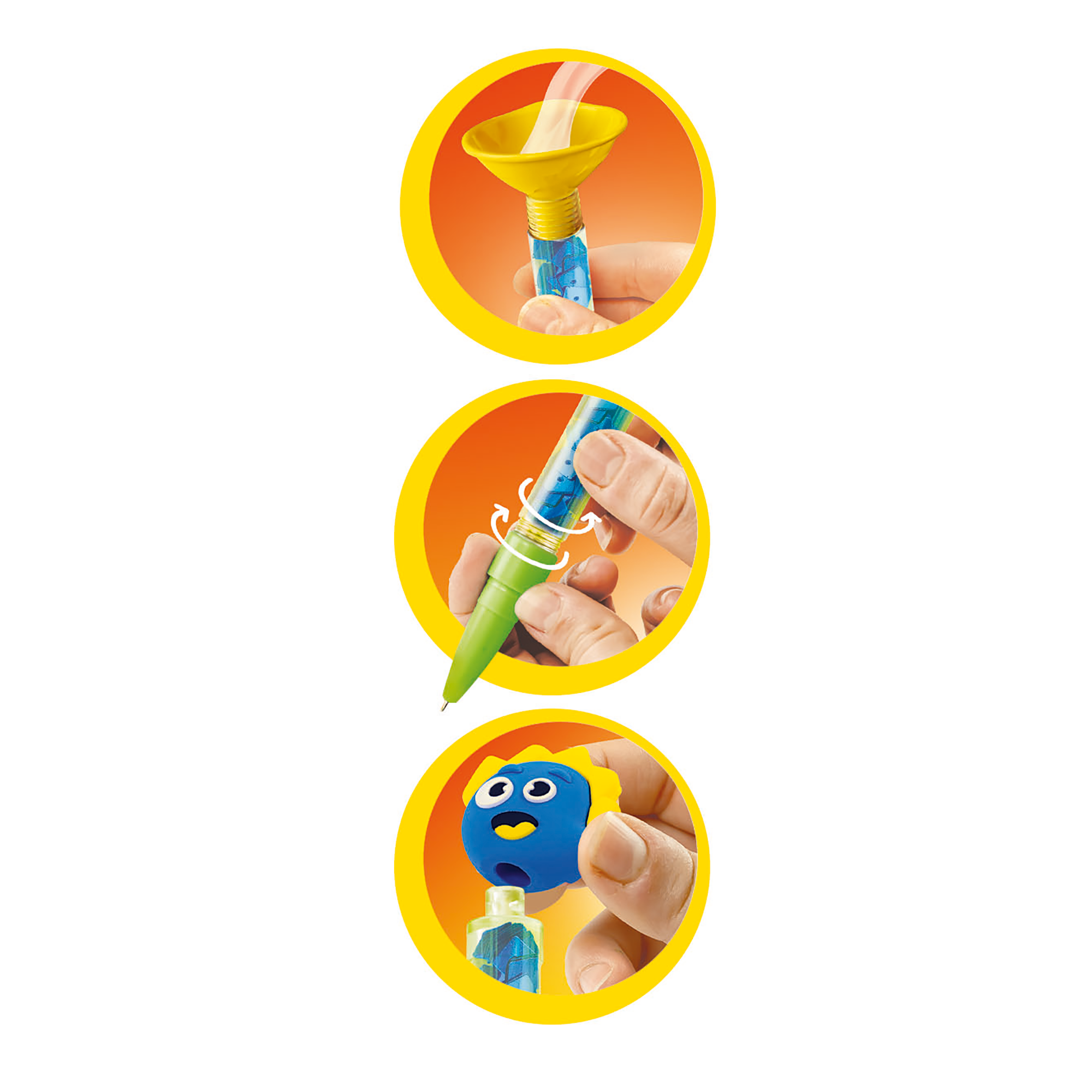 Idea - Crée tes stylos Monstres - Clementoni - Boutique LeoLudo