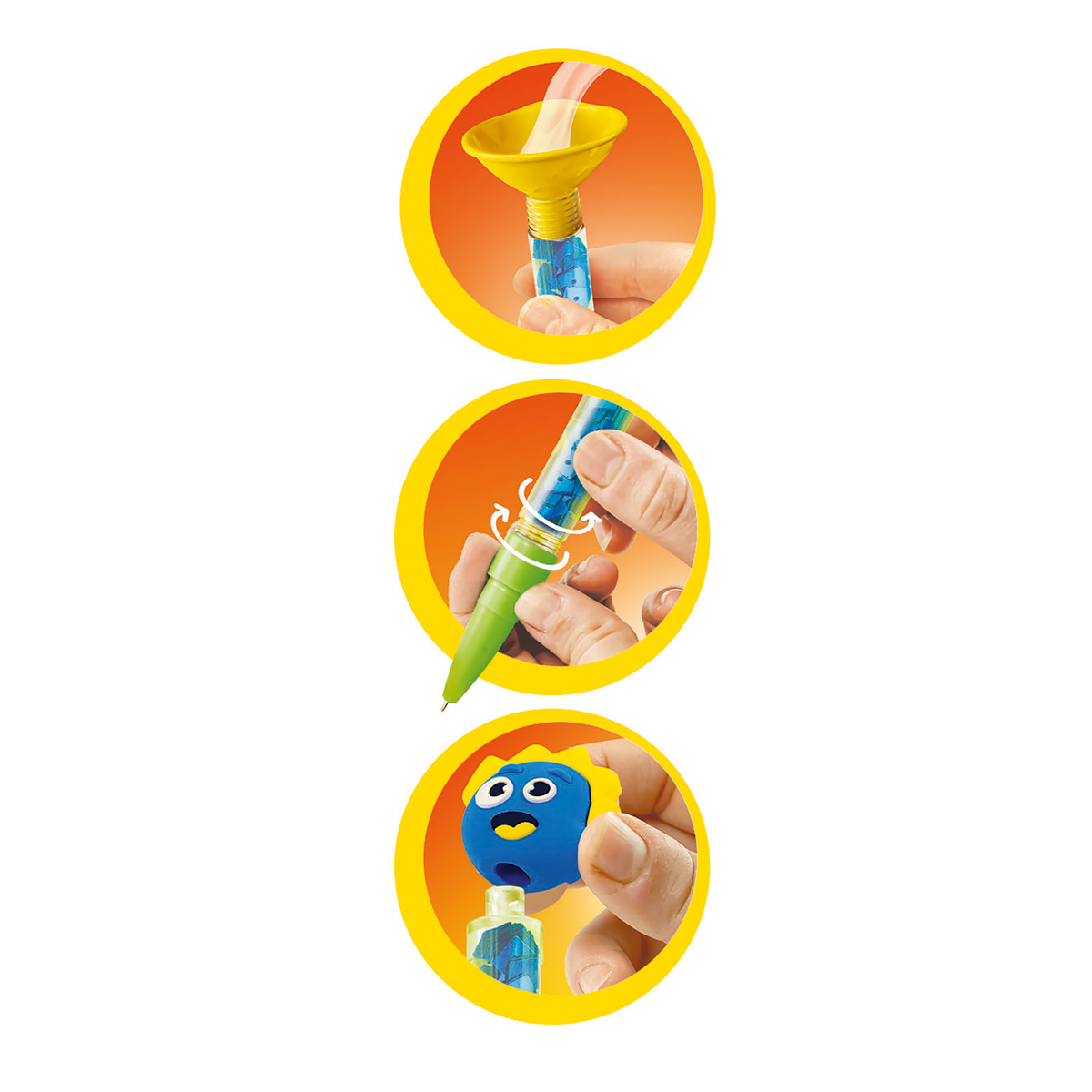 Idea - Crée tes stylos Monstres - Clementoni - Boutique LeoLudo
