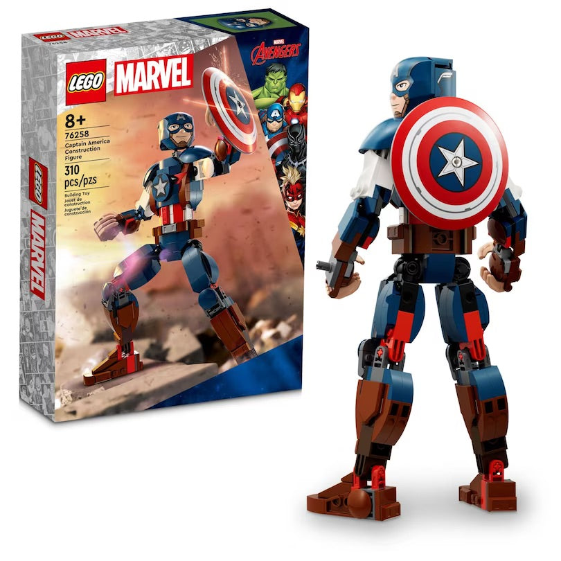La figurine à construire de Capitaine America (310 pcs)-LEGO-Boutique LeoLudo