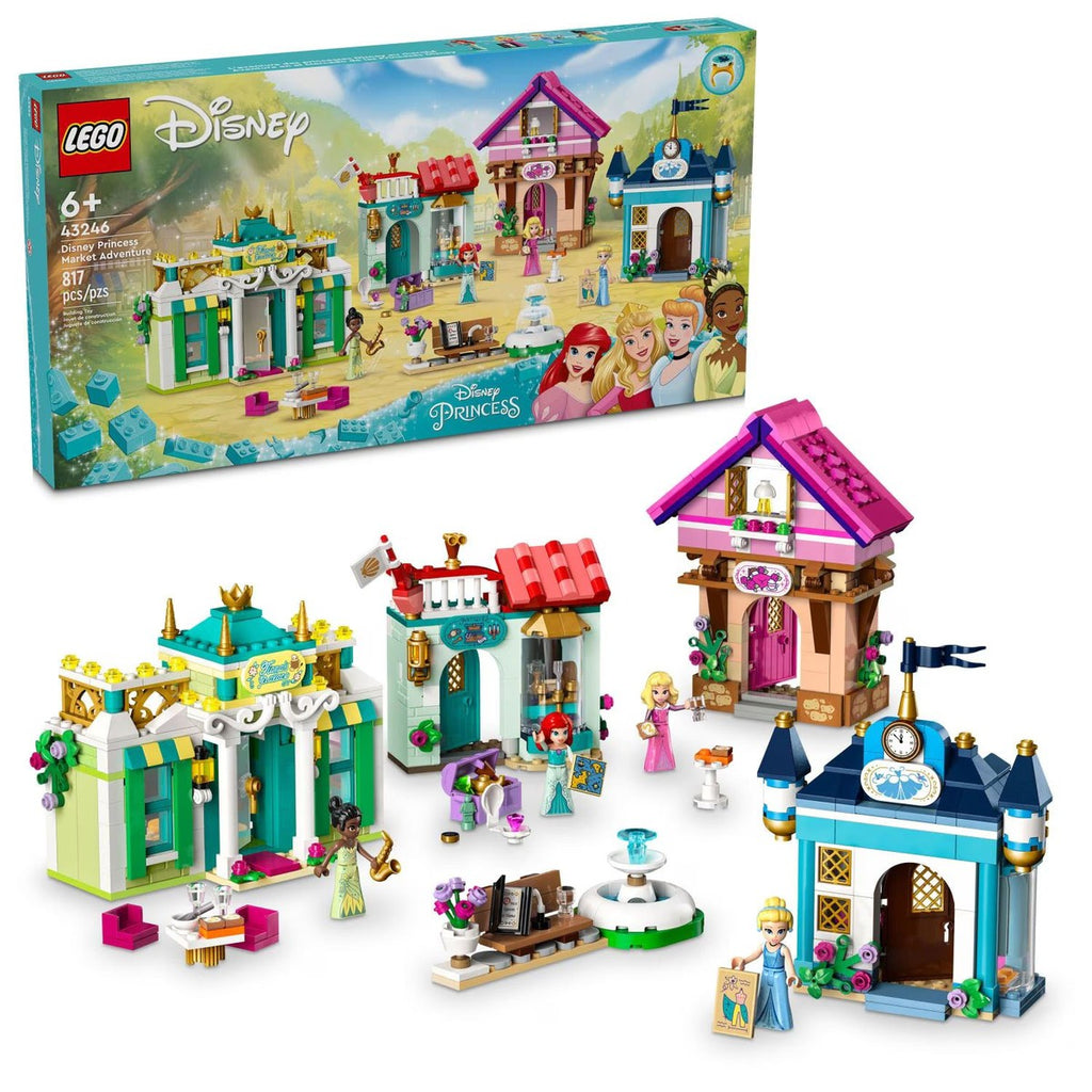 L’aventure au marché des princesses Disney (817 pcs)-LEGO-Boutique LeoLudo