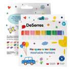 18 Marqueurs lavables pour enfant -Art & bricolage- Boutique LeoLudo -