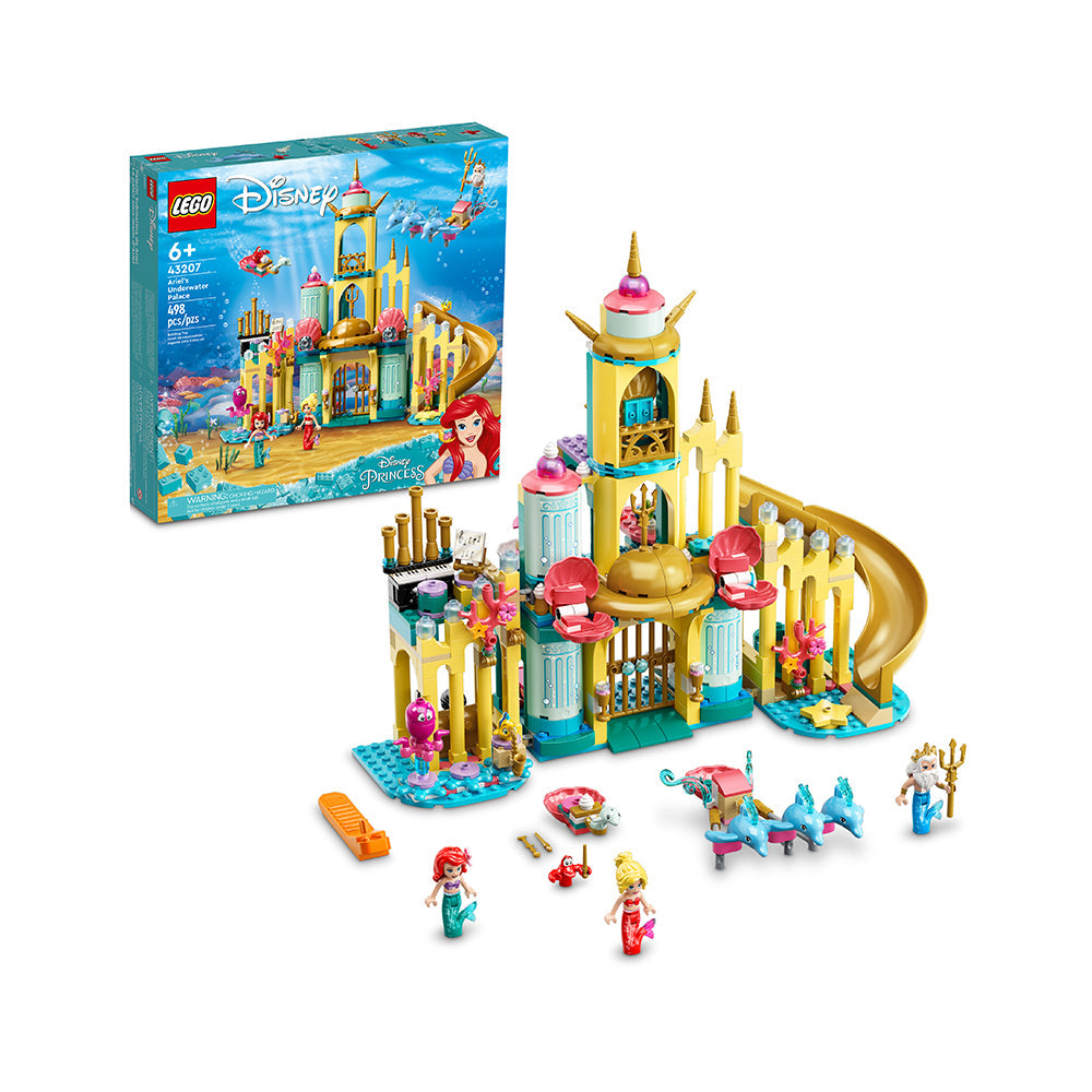 Le palais sous-marin d'Ariel (498 pcs.)-LEGO-Boutique LeoLudo