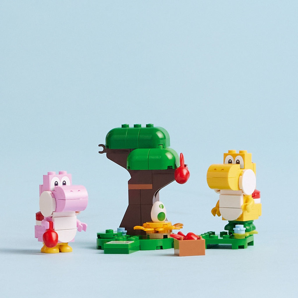 Kit d'extension Super Mario - Forêt de Yoshi (107 pcs)-LEGO-Boutique LeoLudo