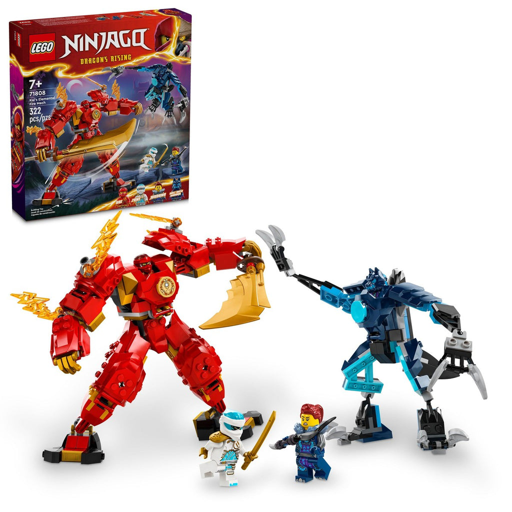 NinjaGo Robot de feu élémentaire de Kai (322 pcs)-LEGO-Boutique LeoLudo