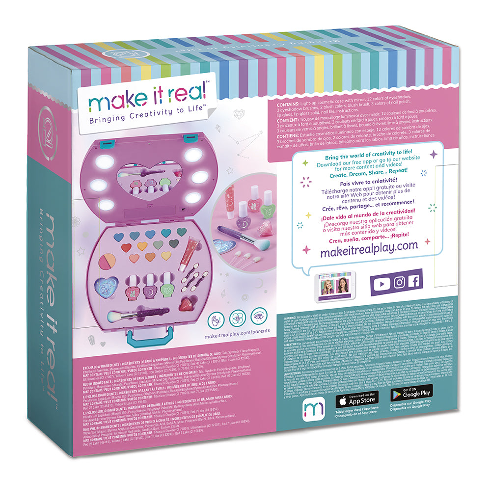 Make it Real - Trousse de maquillage lumineuse-Make it Real-Boutique LeoLudo