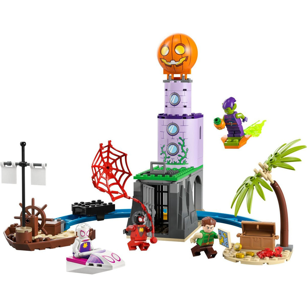 L'équipe Spidey au phare du Bouffon Vert (149 pcs)-LEGO-Boutique LeoLudo
