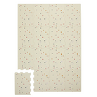 Tapis casse-tête en mousse EVA - Terrazzo crème - 3 Sprouts - Boutique LeoLudo