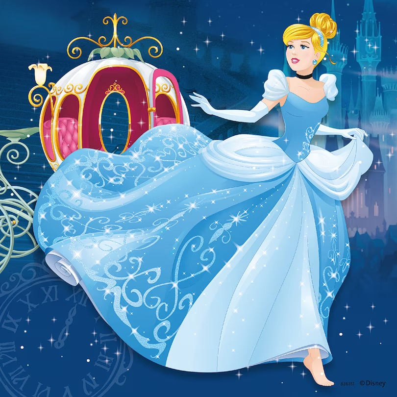 Puzzles Disney - Aventure de princesses (3 x 49 pcs)-Ravensburger-Boutique LeoLudo