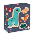 4 puzzles d'éveil évolutifs Dino (2 à 5 pcs.) - Casse - têtes - Boutique LeoLudo - Janod