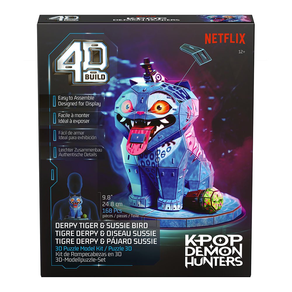 4D Build - K-Pop Demon Hunters: Derpy & Sussie -Casse-têtes- Boutique LeoLudo-4D Build