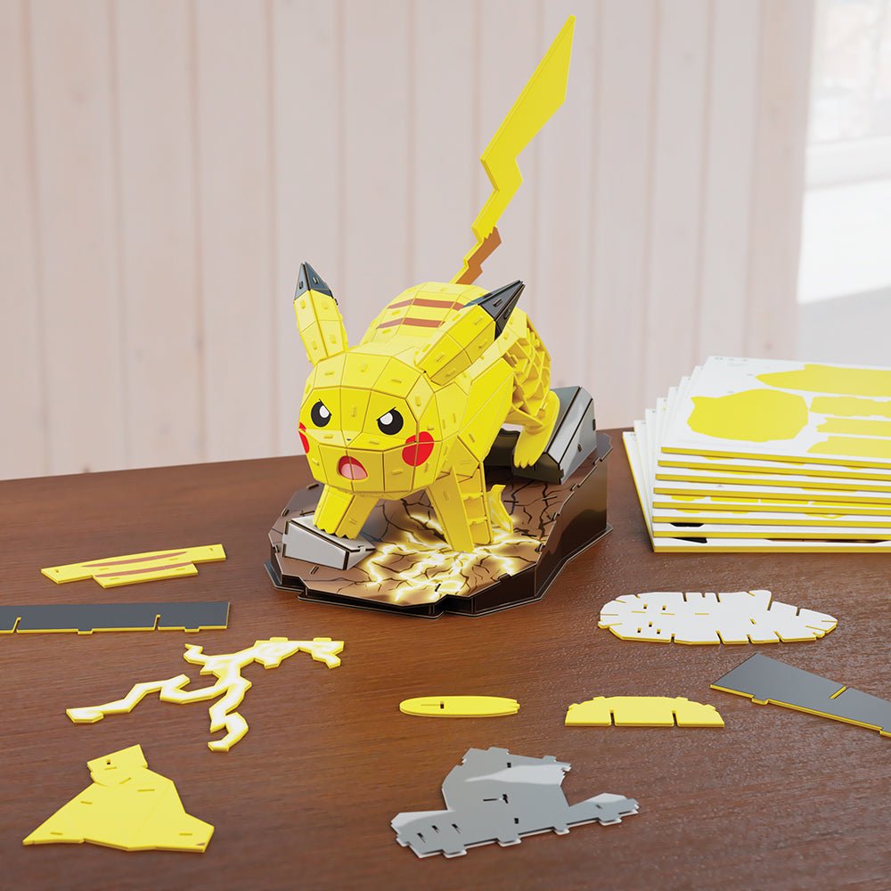 4D Build - Pokémon Pikachu -Casse-têtes- Boutique LeoLudo-4D Build