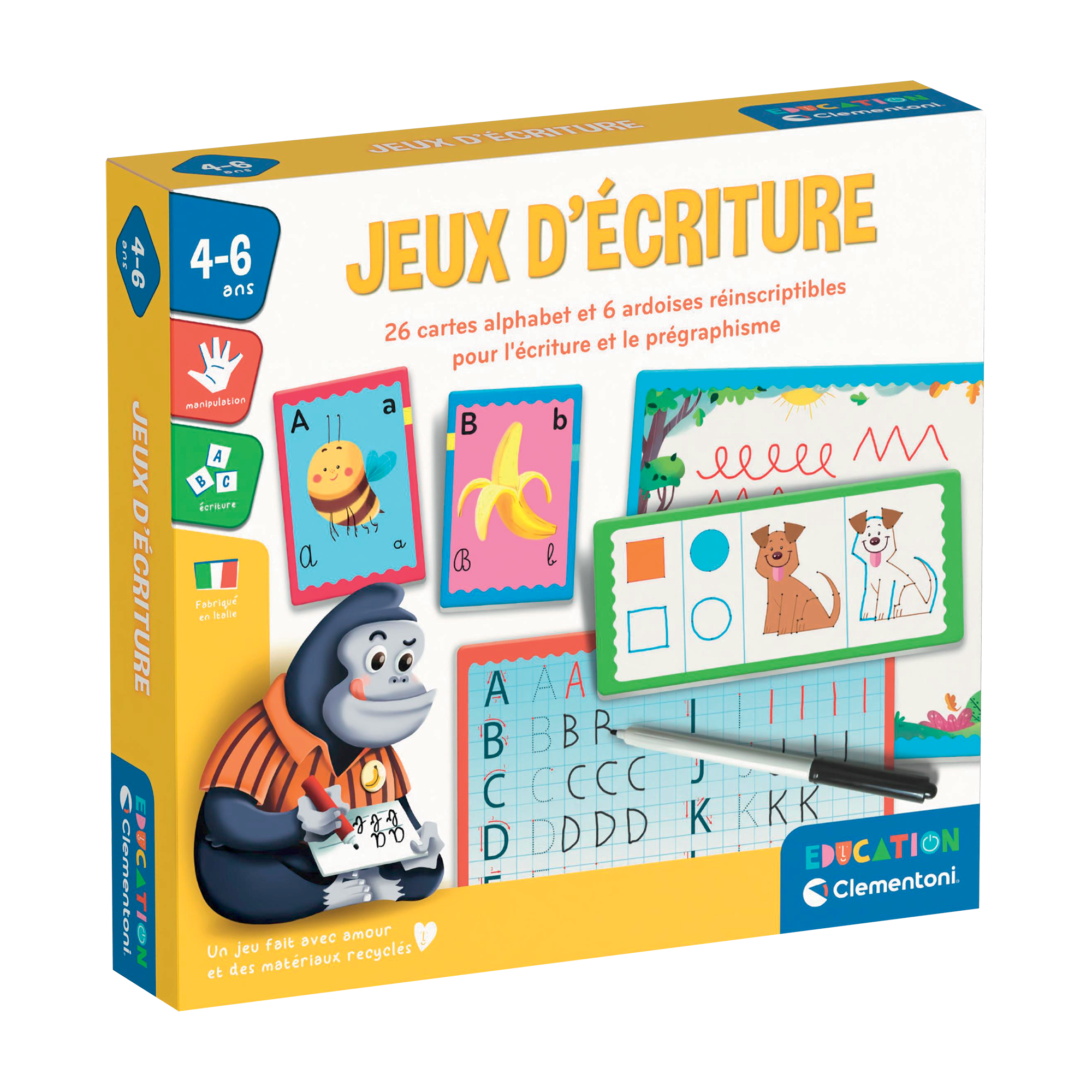 Jeux d'écriture - Clementoni - Boutique LeoLudo
