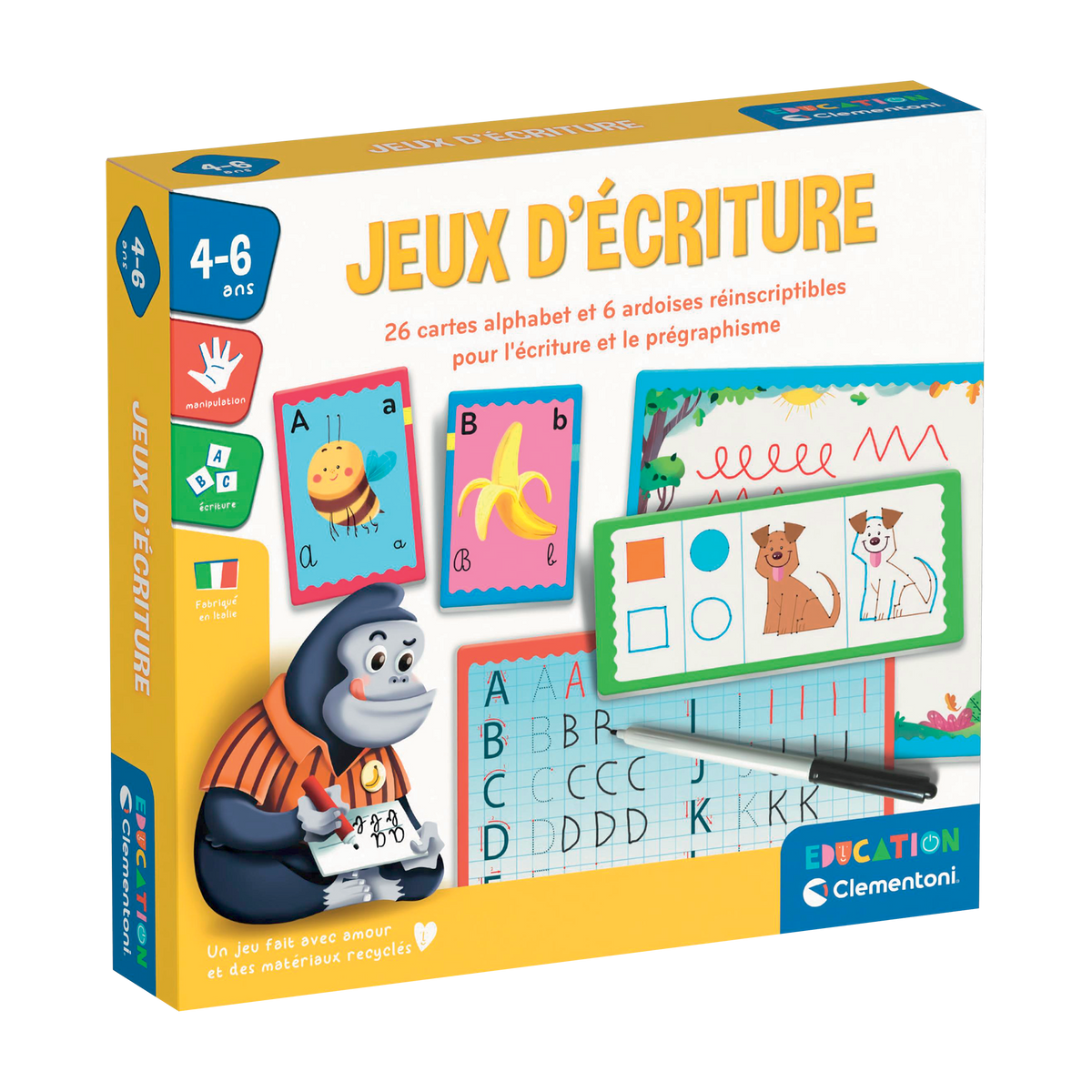Jeux d'écriture - Clementoni - Boutique LeoLudo