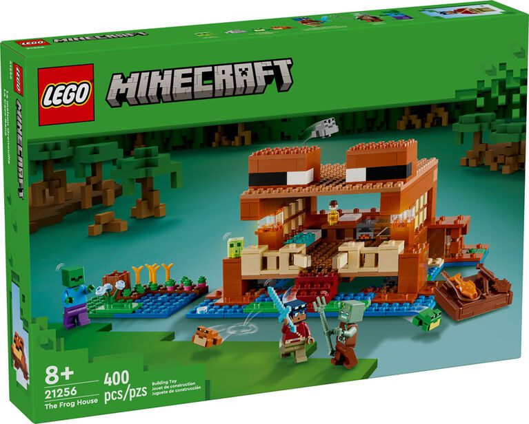 LEGO Minecraft - La maison Grenouille (400 pcs)-LEGO-Boutique LeoLudo