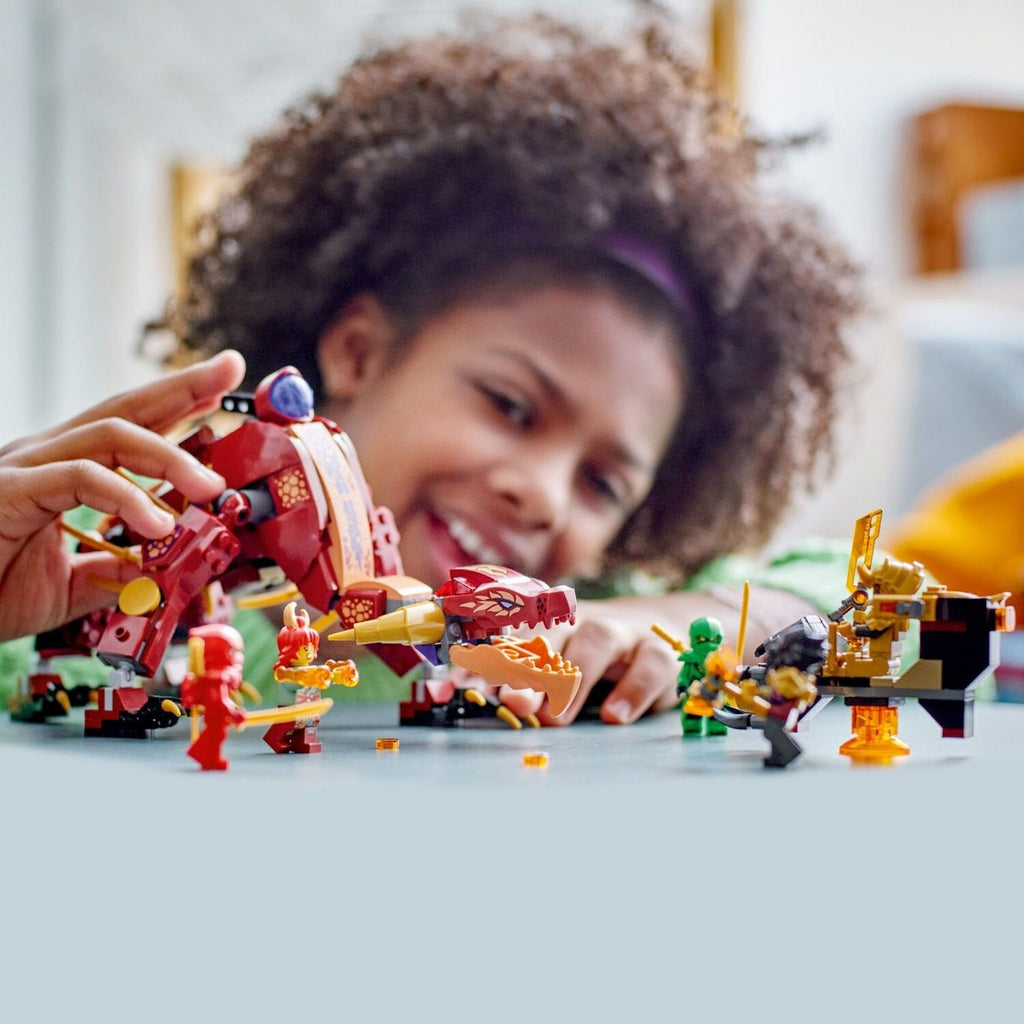 Le dragon de lave transformable Ninjago (479 pcs)-LEGO-Boutique LeoLudo