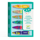 6 crayons de cire multicolores - Art & bricolage - Boutique LeoLudo - Djeco