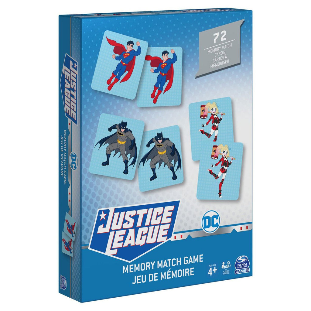 Jeu de mémoire Justice League (72 cartes)-Spinmaster-Boutique LeoLudo