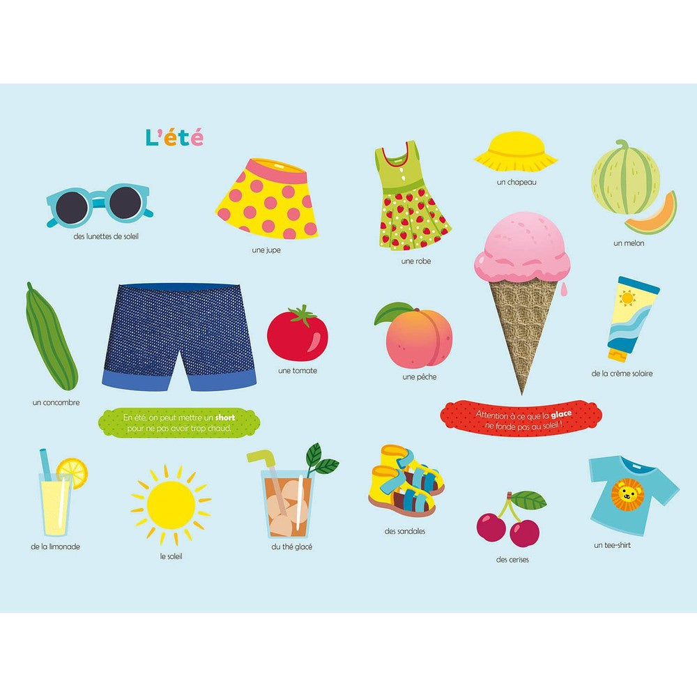 Mes premières saisons à toucher-Auzou-Boutique LeoLudo