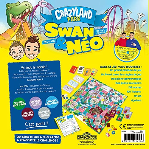 Coffret Swan & Néo - Crazyland Park-Dragon d'or-Boutique LeoLudo