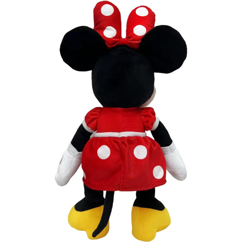 Peluche Disney - Minnie en robe à pois rouge-Imports Dragon-Boutique LeoLudo