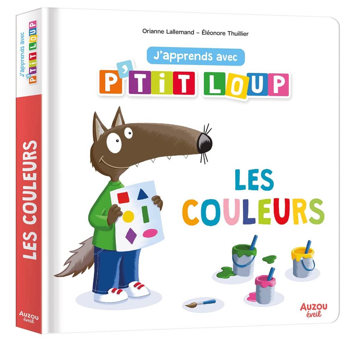 J'apprends avec P'tit Loup: les couleurs-Auzou-Boutique LeoLudo