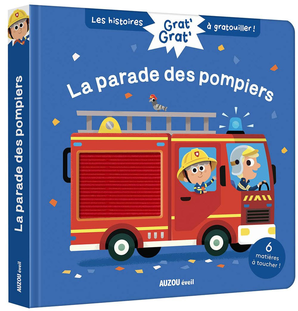 Grat' Grat' - La parade des pompiers-Auzou-Boutique LeoLudo