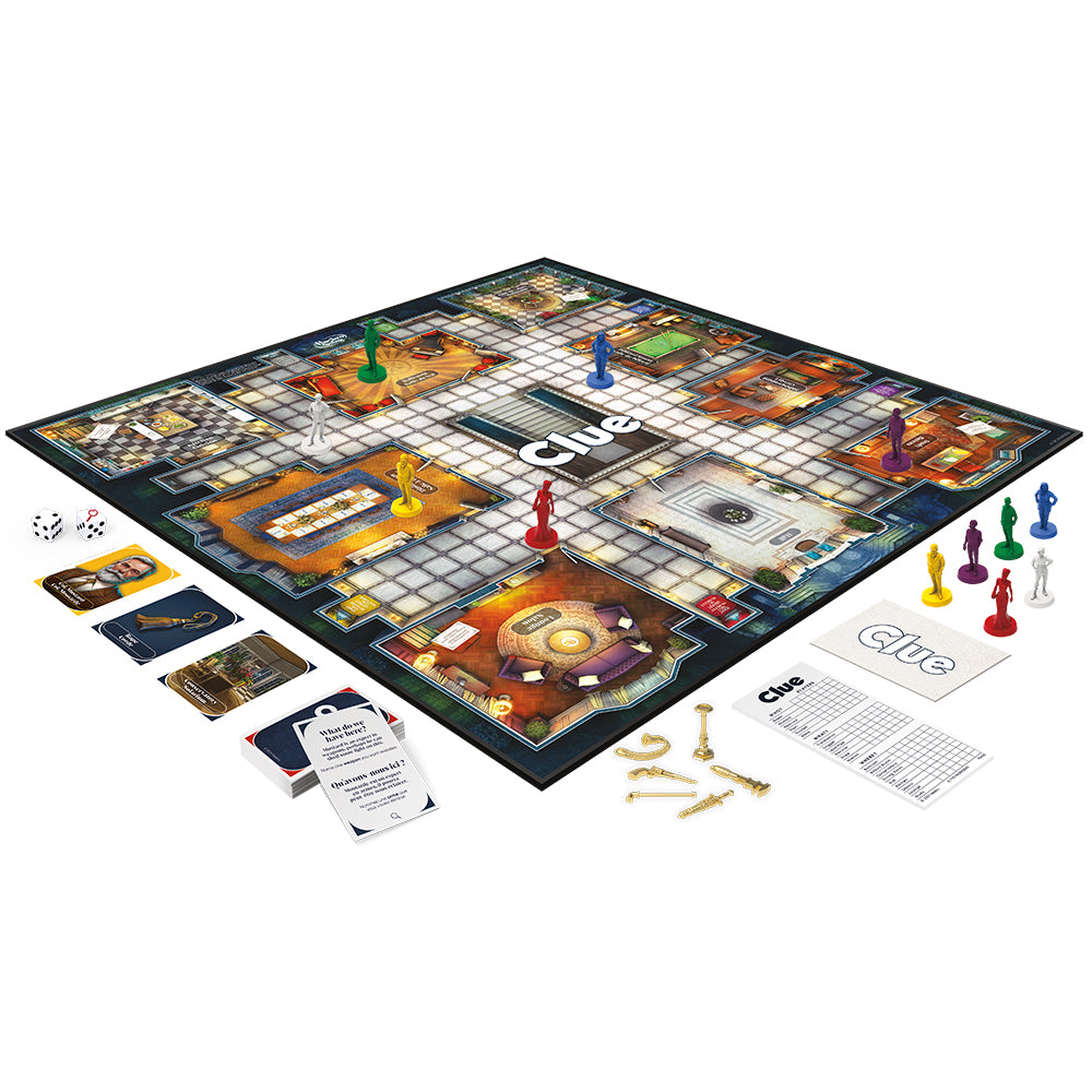 Jeu de société - Clue classique (bilingue) - Jeux de société - Hasbro - Boutique LeoLudo