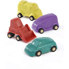 4 véhicules ECO Minimobil 9cm-Miniland-Boutique LeoLudo