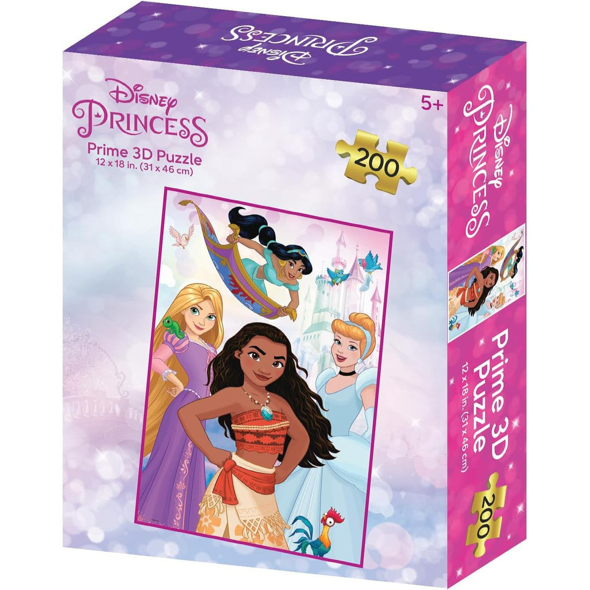 cadre princesse puzzle - Tête à modeler