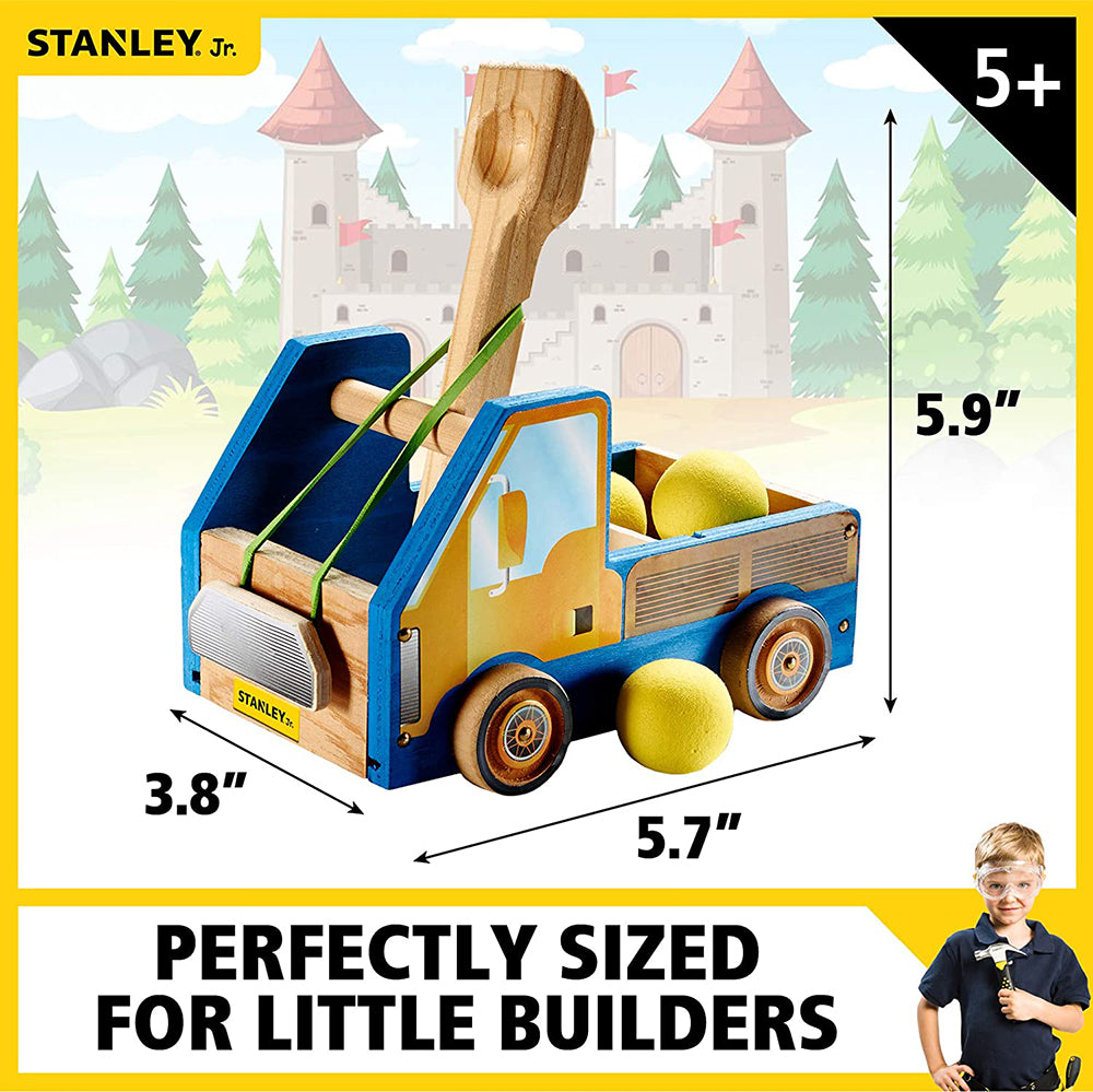 Camion-catapulte à construire-Stanley Jr.-Boutique LeoLudo