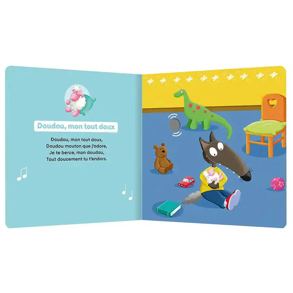 Mes comptines pour m'endormir avec P'tit Loup-Auzou-Boutique LeoLudo