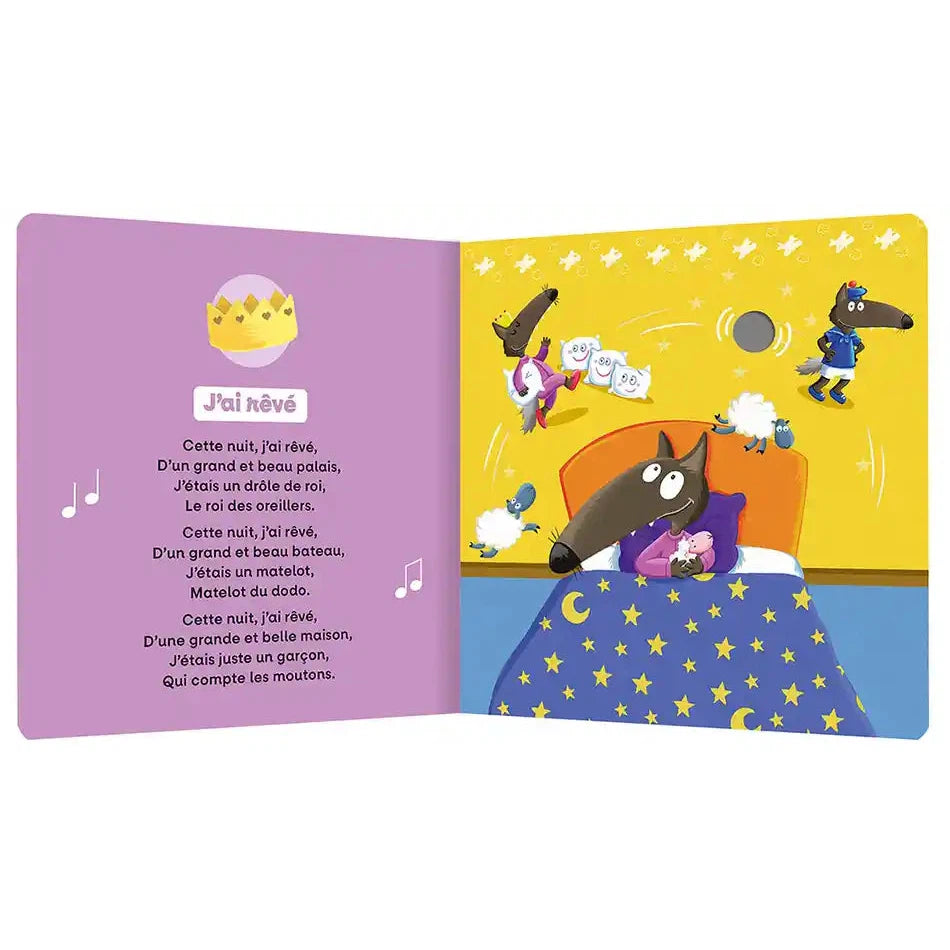 Mes comptines pour m'endormir avec P'tit Loup-Auzou-Boutique LeoLudo