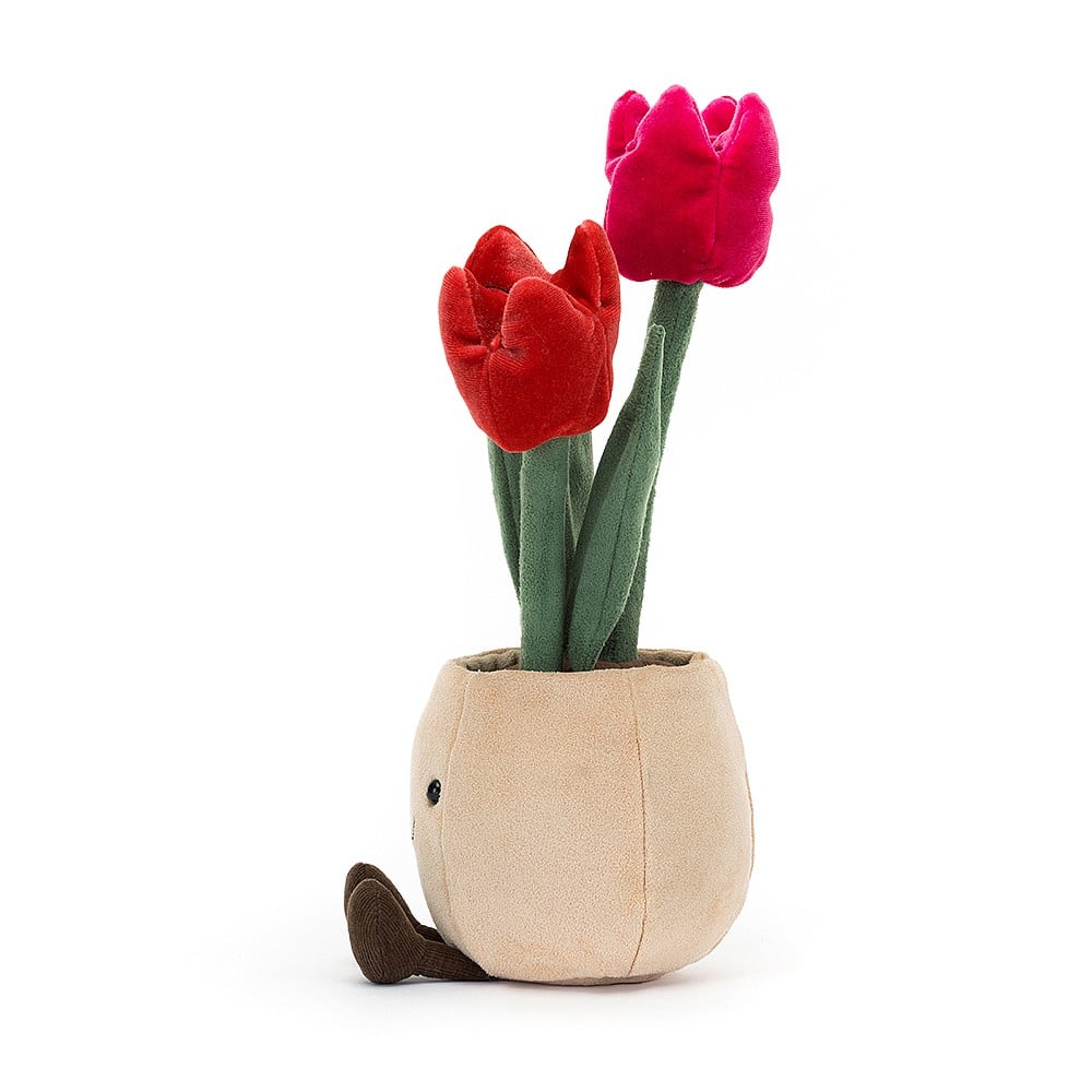 Pot de tulipes Amuseable-Jellycat-Boutique LeoLudo