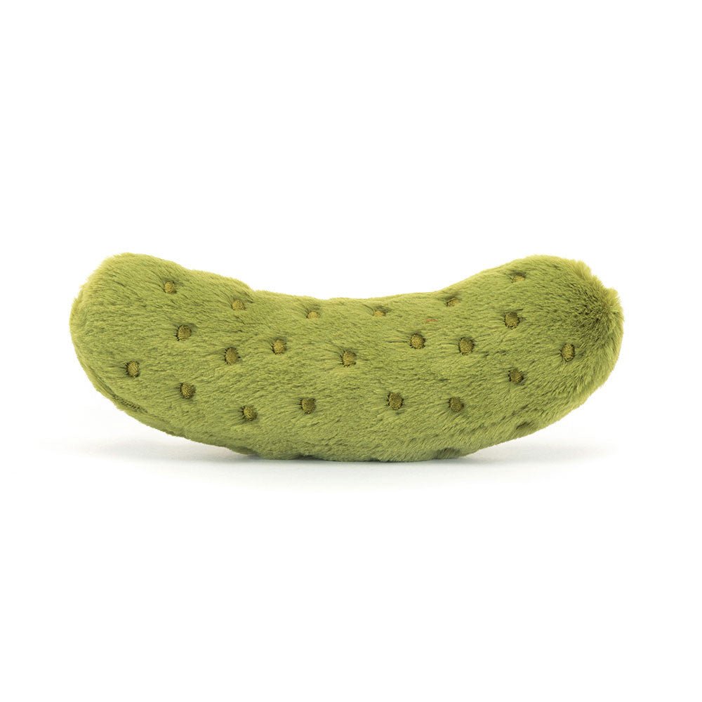 Peluche Cornichon Encourageante - Jouet Réconfortant Avec Carte Positive - Cadeau Mignon Pour Enfants Et Adultes