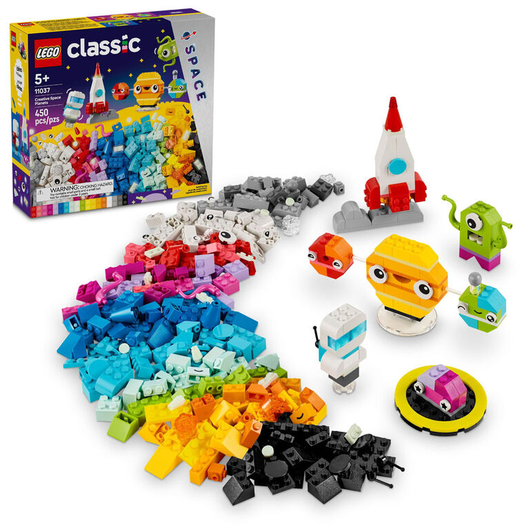 LEGO Classic Les planètes spatiales créatives (450 pcs)-LEGO-Boutique LeoLudo