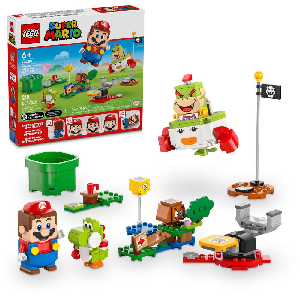 Adventures with Interactive LEGO Mario (218 pcs) – Boutique LeoLudo