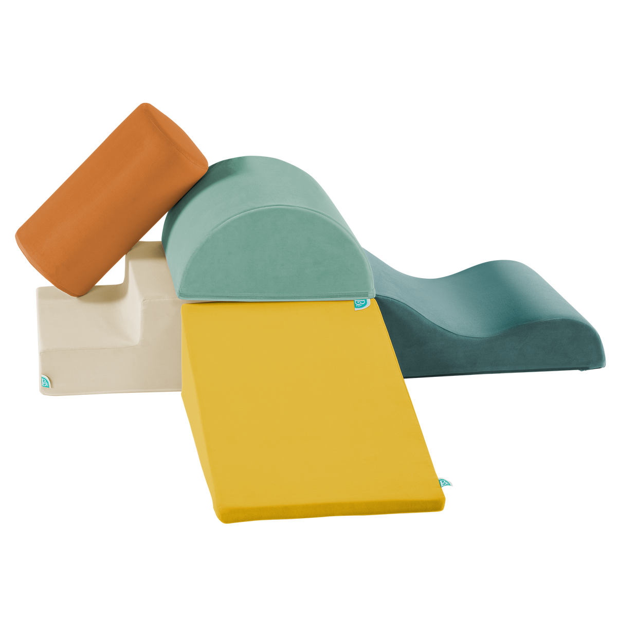 WonderShapes - escalier, rampe et cylindre en mousse
