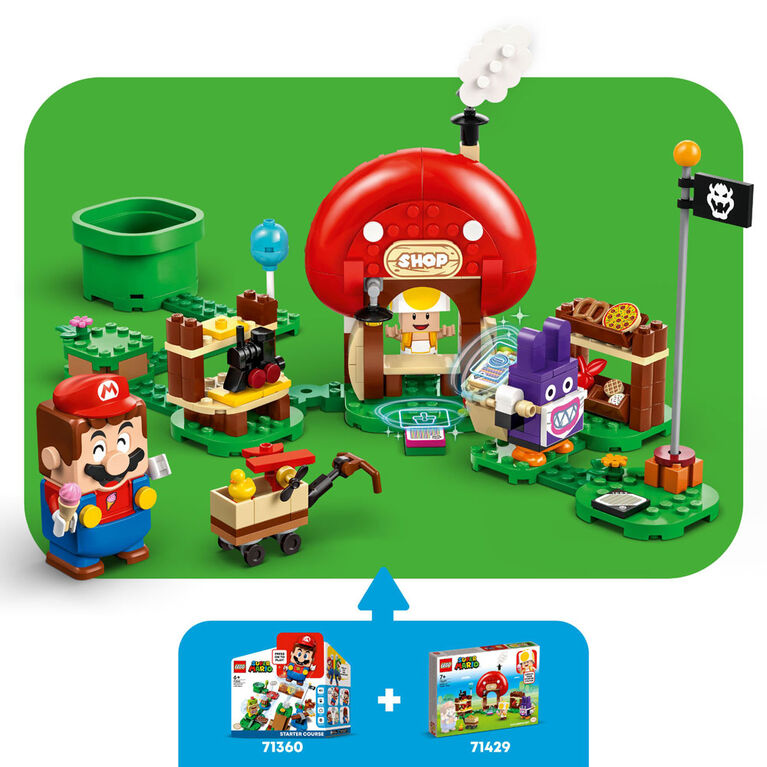 Lego Super Mario Bros Toad LEGO Super Mario Toad's Treasure Hunt