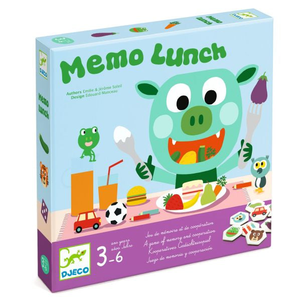Memo Lunch Jeux de société- Boutique LeoLudo