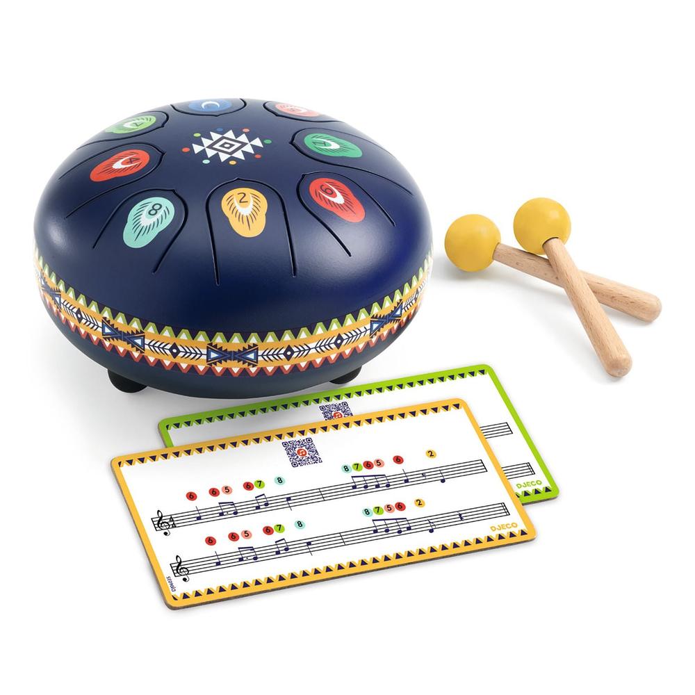 Drum en métal Animambo : expérience musicale unique Jouets musicaux- Boutique LeoLudo
