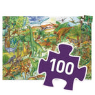Puzzle observation - Dinosaures (100 pcs) -Casse-têtes- Boutique LeoLudo-Djeco