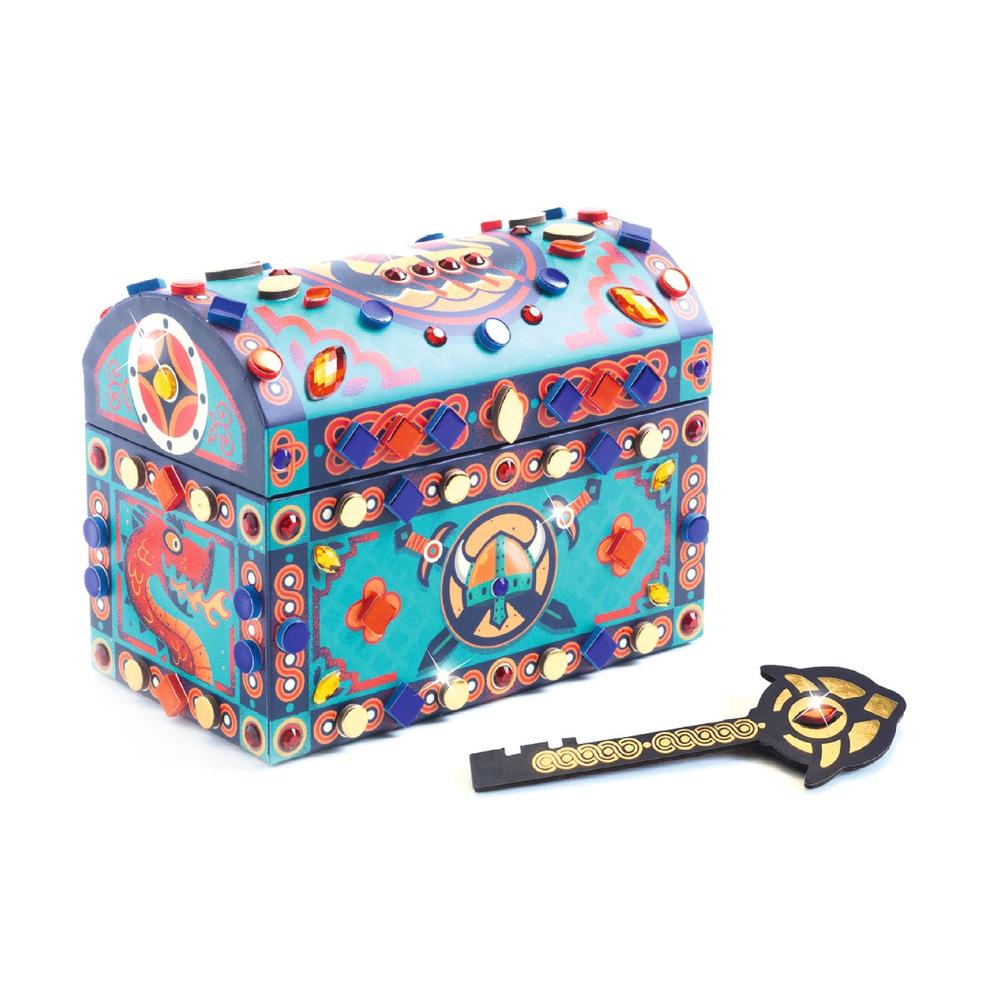 Coffre à décorer DIY - Super trésor Art & bricolage- Boutique LeoLudo